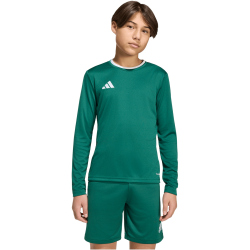adidas Entrada 26 langarm Trikot Kinder KF5873 - team dark green/white 116