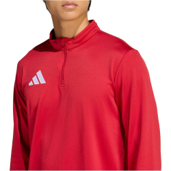 adidas Entrada 26 langarm Trainingsshirt Herren JZ6650 - team power red 2/white S