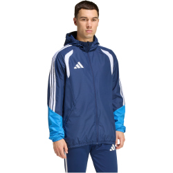 adidas Tiro 26 Competition Allwetterjacke Herren JY8869 - team navy blue 2/ray blue/white S