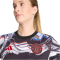 adidas Manchester United Aufwärmshirt 2025/26 Damen KA6422 - black/white/mufc red S