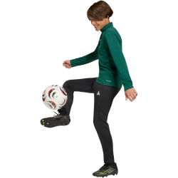 adidas Entrada 26 langarm Trainingsshirt Kinder KE9825 - team dark green/white 104