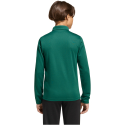 adidas Entrada 26 langarm Trainingsshirt Kinder KE9825 - team dark green/white 140