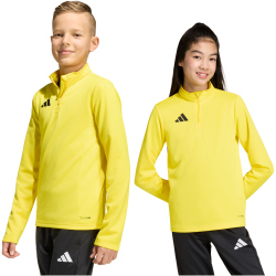adidas Entrada 26 langarm Trainingsshirt Kinder JZ6639 - team yellow/black 104