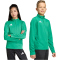 adidas Entrada 26 langarm Trainingsshirt Kinder JZ6632 - team green/white 128