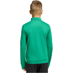 adidas Entrada 26 langarm Trainingsshirt Kinder JZ6632 - team green/white 140