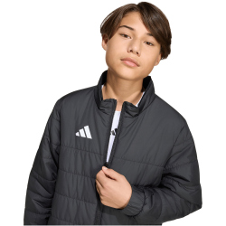 adidas Entrada 26 leichte Trainingsjacke Kinder JZ9124 - black/white 116