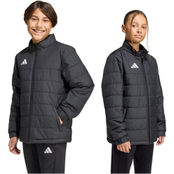 adidas Entrada 26 leichte Trainingsjacke Kinder JZ9124 - black/white 116