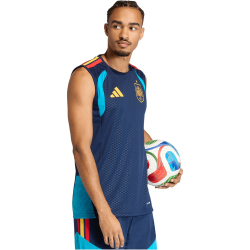 adidas RFEF Spanien Tiro Tanktop 2026 Herren JZ8459 - night indigo XS