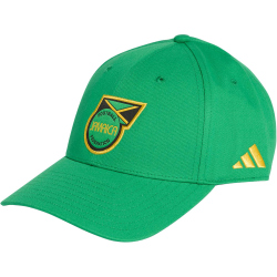 adidas JFF Jamaika Baseball Cap 2026 KE5551 - vivid green/bold gold 58 - 60 cm