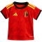 adidas RBFA Belgien Heim Baby-Minikit 2026 JZ5983 - red/bold gold 68