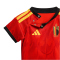 adidas RBFA Belgien Heim Baby-Minikit 2026 JZ5983 - red/bold gold 68