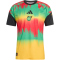 adidas JFF Jamaika Heim Aufwärmshirt 2026 Herren KA1905 - bold gold/vivid green/pure ruby S