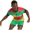adidas JFF Jamaika Heim Aufwärmshirt 2026 Herren KA1905 - bold gold/vivid green/pure ruby S