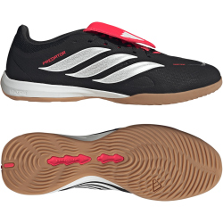 adidas Predator League Fold-Over Tongue IN Fußballschuhe JR4741 - core black/cloud white/lucid red 46