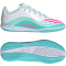 adidas F50 Messi Club IN Fußballschuhe Kinder JQ0948 - cloud white/lucid pink/flash aqua 28