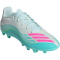 adidas F50 Messi Club FG/MG Fußballschuhe JQ0946 - cloud white/lucid pink/flash aqua 39 1/3