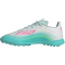 adidas F50 Messi League TF Multinocken-Fußballschuhe Kinder JQ0944 - cloud white/lucid pink/flash aqua 30