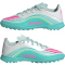 adidas F50 Messi League TF Multinocken-Fußballschuhe Kinder JQ0944 - cloud white/lucid pink/flash aqua 30