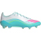 adidas F50 Messi Elite FG Fußballschuhe JQ0927 - cloud white/lucid pink/flash aqua 45 1/3