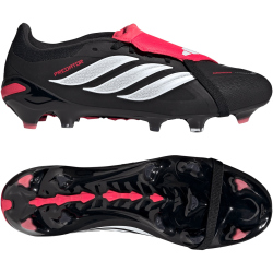 adidas Predator Pro Fold-Over Tongue FG Fußballschuhe JS0952 - core black/cloud white/lucid red 39 1/3