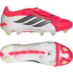 adidas Predator Pro Fold-Over Tongue FG Fußballschuhe JS0950 - lucid red/core black/cloud white 40