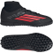 adidas F50 Club Mid Cut TF Multinocken-Fußballschuhe Kinder KJ1428 - core black/lucid red/core black 28