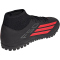 adidas F50 Club Mid Cut TF Multinocken-Fußballschuhe KJ1427 - core black/lucid red/core black 39 1/3