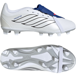 adidas Predator Club Fold-Over Tongue FG/MG Fußballschuhe Kinder KI8896 - cloud white/zero met./team royal blue 31.5