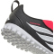 adidas Predator Club Velcro Fold-Over Tongue TF Multinocken-Fußballschuhe Kinder KI8867 - core black/cloud white/lucid red 26