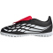 adidas Predator Club Fold-Over Tongue TF Multinocken-Fußballschuhe Kinder KI8842 - core black/cloud white/lucid red 28