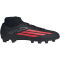 adidas F50 Club Mid FG/MG Fußballschuhe Kinder KI6176 - core black/lucid red/core black 33
