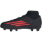 adidas F50 Club Mid FG/MG Fußballschuhe Kinder KI6176 - core black/lucid red/core black 33
