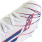 adidas F50 Sparkfusion League Mid Cut FG/AG Fußballschuhe Kinder KJ1438 - cloud white/team royal blue/lucid red 30
