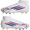 adidas F50 Sparkfusion League Mid Cut FG/AG Fußballschuhe Kinder KJ1438 - cloud white/team royal blue/lucid red 30