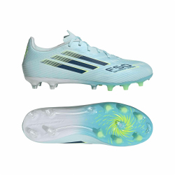 adidas F50 Sparkfusion League Low FG/AG Fußballschuhe Damen KI1571 - almost blue/dusky petrol/hi-res yellow 39 1/3