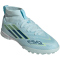 adidas F50 Sparkfusion League Mid Cut TF Multinocken-Fußballschuhe Kinder JR1829 - almost blue/dusky petrol/hi-res yellow 36