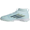 adidas F50 Sparkfusion League Mid Cut TF Multinocken-Fußballschuhe Kinder JR1829 - almost blue/dusky petrol/hi-res yellow 36