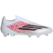 adidas F50 Elite Laceless FG Fußballschuhe JR4441 - cloud white/core black/lucid red 40 2/3