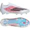 adidas F50 Elite Laceless FG Fußballschuhe JR4441 - cloud white/core black/lucid red 40 2/3