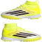 adidas F50 League Mid Cut TF Multinocken-Fußballschuhe Kinder JR9029 - team solar yellow 2/core black/lucid red 36