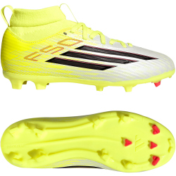 adidas F50 League Mid Cut FG/MG Fußballschuhe Kinder JR9027 - team solar yellow 2/core black/lucid red 28
