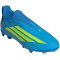 adidas F50 League Laceless FG/MG Fußballschuhe Kinder JR9008 - lucid ray blue/team solar yellow 2/lucid aquamarine 28