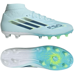 adidas F50 Sparkfusion League Mid Cut FG/AG Fußballschuhe Damen JR8998 - almost blue/dusky petrol/hi-res yellow 39 1/3