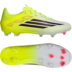 adidas F50 League FG/MG Fußballschuhe JR8995 - team solar yellow 2/core black/lucid red 41 1/3