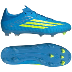 adidas F50 League FG/MG Fußballschuhe JR8992 - lucid ray blue/team solar yellow 2/lucid aquamarine 39 1/3