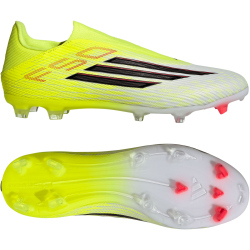 adidas F50 League Laceless FG/MG Fußballschuhe JP8346 - team solar yellow 2/core black/lucid red 39 1/3