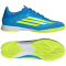adidas F50 League IN Fußballschuhe JR8973 - lucid ray blue/team solar yellow 2/lucid aquamarine 39 1/3
