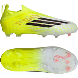 adidas F50 Elite Laceless FG Fußballschuhe Kinder JR8961 - team solar yellow 2/core black/lucid red 28