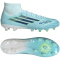 adidas F50 Sparkfusion Pro Mid Cut FG/AG Fußballschuhe Damen JR8955 - almost blue/dusky petrol/hi-res yellow 39 1/3