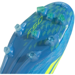 adidas F50 Pro FG Fußballschuhe JR8950 - lucid ray blue/team solar yellow 2/lucid aquamarine 39 1/3